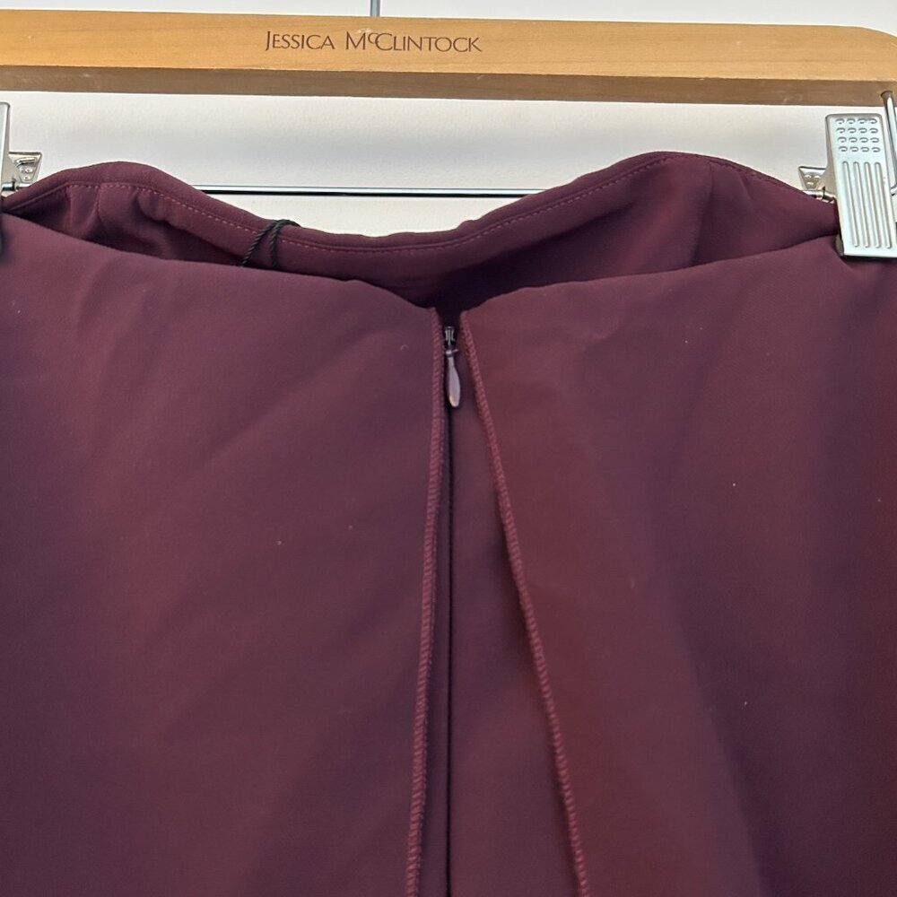 Alexis Kendall Ruffle Strapless Jumpsuit in Plum Size S NWT - Picture 8 of 11